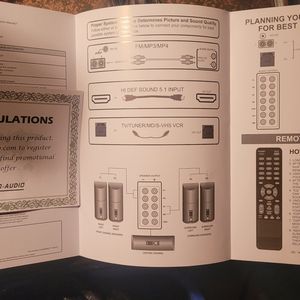 Quattro Home sound system- 7.1- Paid $3600 off the website. It's brand new!